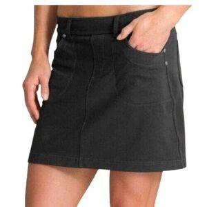 Athleta Bettona Skort Skirt Black S Activewear Tennis Golf Casual Pockets 581198